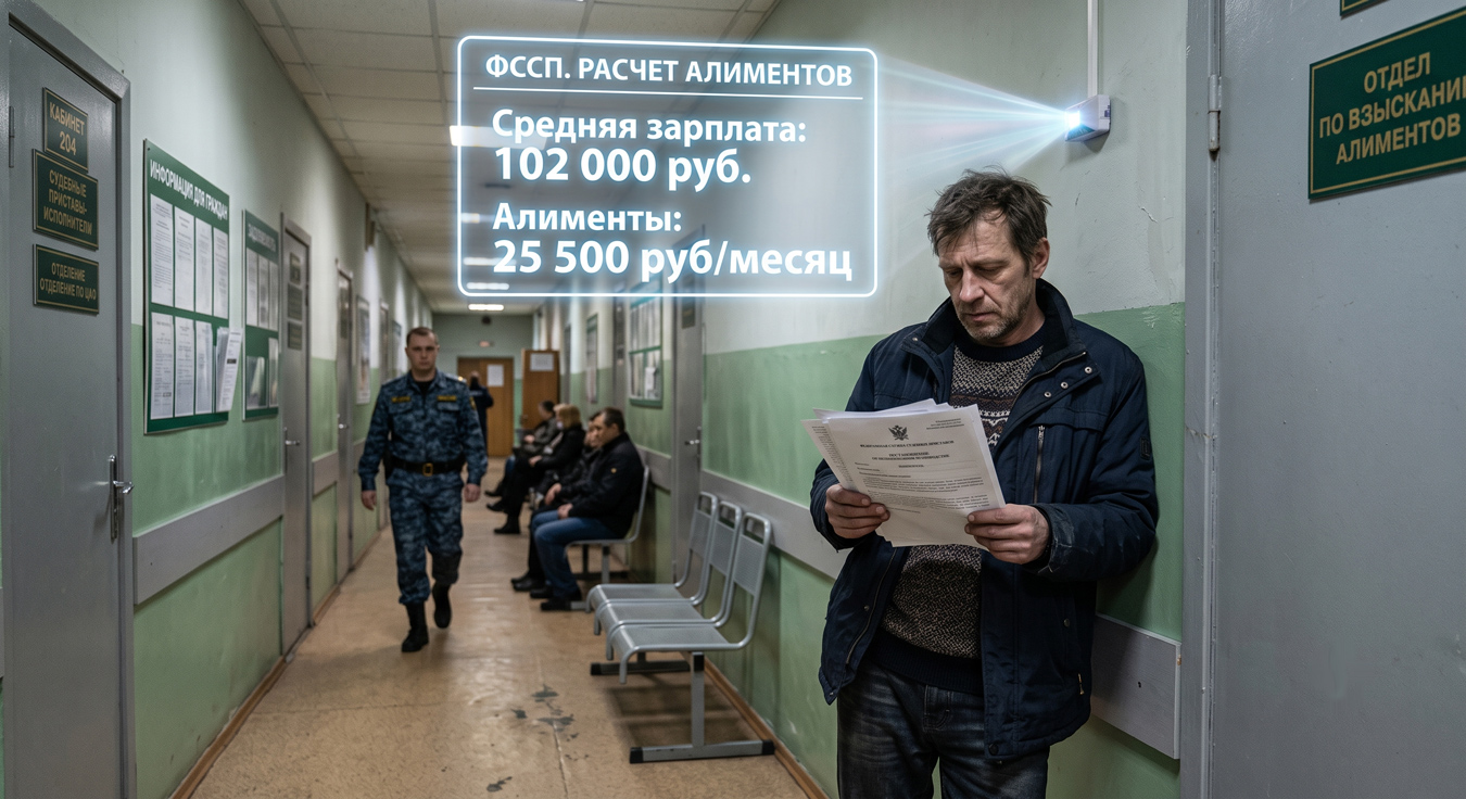алименты от средней зарплаты