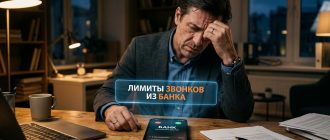 Лимиты звонков из банка и коллекторов должнику в 2026 году